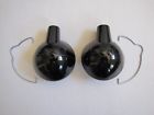 18-12144 18-12105 Ford Distributor Blk Caps Cad Plated Bails