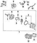 30110-pa1-732 Acura Genuine Cl Housing
