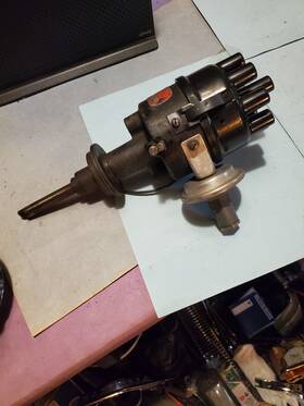1540552 56 Chrysler/auto-lite 4001-c 1956 300b Auto-lite/chrysler 354 Duel Point Distributor With Cap #1540552