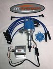 728-bl-crt60-w Crt Performance Ford Small Cap Blue Hei Distributor Coil Wires
