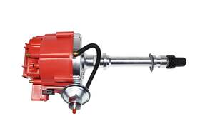 21205620 A-team Performance Chevy Gmc 4.3l V6 V-6 262 Super 65k Coil Hei Distributor Efi To Carb Swap Red