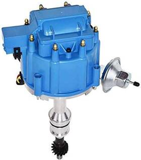 Fba-hei006bl A-team Performance Hei Distributor 65k Volt Coil For Bbf Ford 351c 351m 400m 429 460 V8 Engine