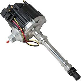 Hei020bk A-team Performance Hei V6 Distributor 65k Coil Black Cap One-wire For Chevy Gmc Gm 4.3l Vortec