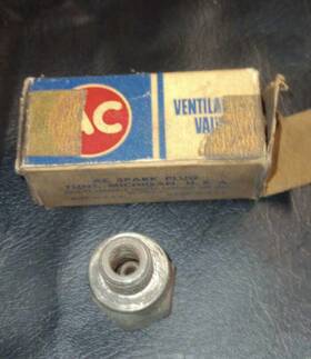 33110 Ac Gm Nos Ventilation Valve Vintage Car Part