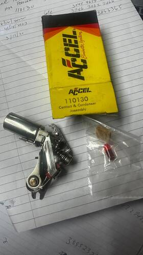 110130 Accel General Motors Performance Points And Condensor