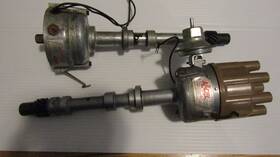 234-4344 Accel 37100 And 34100v Chevrolet Dual Point Distributors For Parts Or Repair