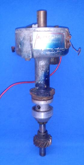34202 Accel Vintage Dual Points Distributor Ford 351c Boss 351m 400 429 460