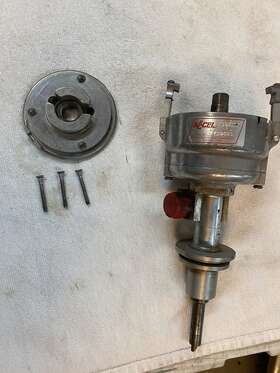39303t Accel # Tach Drive Distributor Big Block Mopar 413 426 440 Hemi Clean