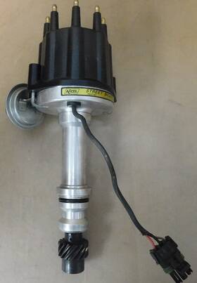 307-455 Accel 52103e Unilite Electronic Distriburor Olds Mech/vac Advance