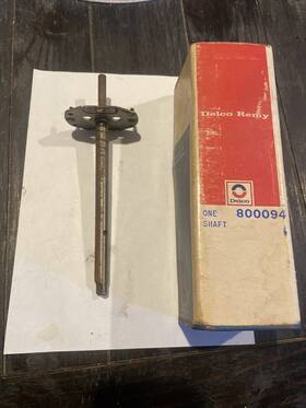 800094 Acdelco Gm 1969 To 1970 Chevy Distributor Shaft Part Number