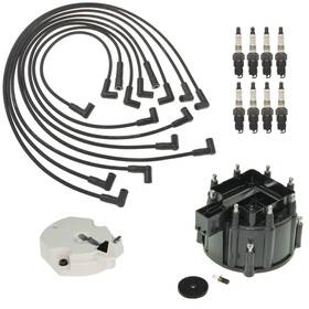 Bcvc-14855-dcrwsp-8-3056862 Acdelco Ignition Kit Distributor Rotor Cap Wire Spark Plugs For Chevy Gmc V8