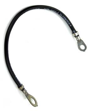 64-grw Alloy Metals 1964-67 Mustang Firewall To Engine Ground Strap Wire
