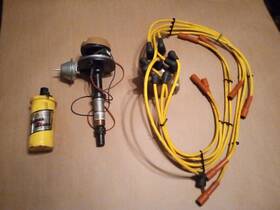 1111191 American Motors Ft67 Amc Delco/petronics Dist. With Accel Wires Cap And Coil. Went To Hei