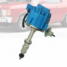 Ar38314 Amoracing Hei Distributor Blue Cap 65k Volt Coil Fits Bbf Ford Fe V8 352 360 390 427 428