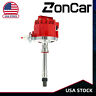 Au918038 Zoncar Distributor Ignition Hei Black Cap For Chevy 789722918038