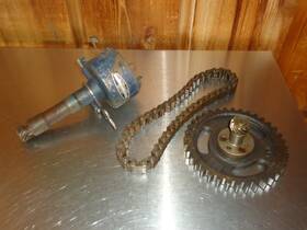 Ibb-4201b Autolite Distributor With Camshaft Drive Gear Chris Craft 283 Chevy V-8
