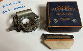 Igs-3004d Autolite Nos Original Vintage Auto-lite Igs3004d Distributor Breaker Plate 1930 S 1940