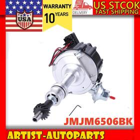 Jmjm6506bk Autoparts-artist Ignition Distributor For Ford Big Block Cleveland Bbf 351c 351m 400m 429 460 Hei