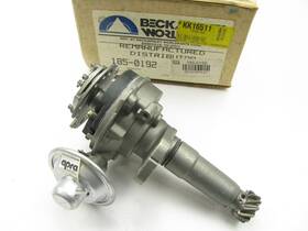 185-0192 Beck Arnley Reman. Distributor With Vacuum Advance For 83-85 Lebaron 2.6l