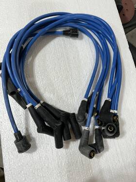 Frd807b Block Performance Parts Small Ford Mercury 289 302 351w Blue Spark Plug Wires Usa