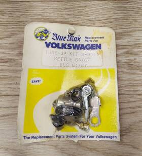 B-9911 Blue Max 1964 1965 1966 1967 Volkswagen Bettle Tune Up Kit Ignition Points And Condenser