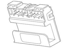 61-35-5-a0a-438 Bmw Genuine Distribution Box