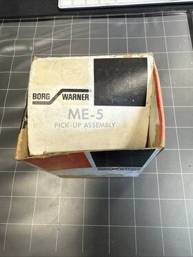 Lx-108 Borg Warner Nos Borg/warner Me-5 Ignition Pickup Distributor With Plate Made