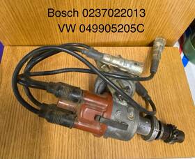 0237022013 Bosch 049905205c Vintage Vw/bosch Ignition Distributor With Wires # Vw Audi
