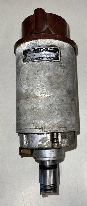 Oap4l402z144 Bosch Vintage 1957 Vertex Scintilla S.a. Magneto Distributor