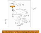 C2p13238 Jaguar Oem Xkr Headlight Head Light Lamp