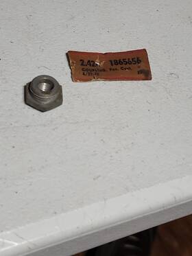 1865656 Cadillac 1940 - 1948 Distributor Vacuum Control Coupling Gm