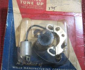 Lu1614 Capac New 1948-1955 Import Tune Up Kit Rotor Condenser And Points Usa Read