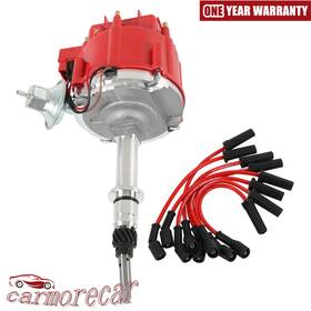 Carmorecar2017 6523-bk Distributor Hei With Wire Set For 78-85 Chevrolet Inline 292 250 230 Gmc Trucks L6