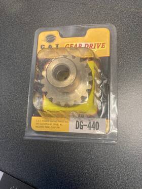 Dg-440 Cat Bronze Distributor Gear Mopar Big Block 484 Inch Shaft