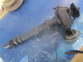 1769047 Chevrolet 2768947 1960s Chev Or Truck Cast Iron Distributor. Plate # Advance Ms 201 15