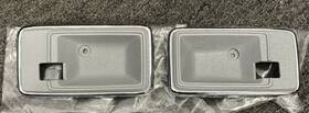 4334 Corvette America 1978-82 C3 Inside Door Handle Bezel Trim Lh/rh Grey/silver Color-new