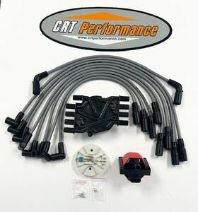 Crt862gr-k Crt 1996-2002 Gm 5.0 5.7 V8 Vortec 45k Ignition Tune Up Kit Gray - Add Hp And Torque