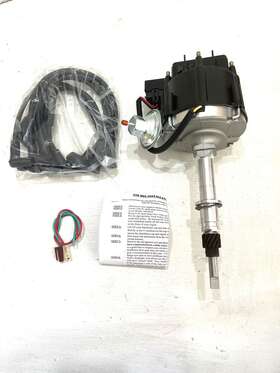 Crth258 Crt Bk/red Jeep Amc Gm Hei Distributor Wires Cj5 Cj7 Yj 258 4.2 1 Wire Hookup Black/red