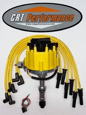 Crt529e-y Crt Performance Crt529e-y/y 225 231 Buick Odd Fire Dauntless V6 Hei Distributor Ext Shaft 8mm Plug Wires