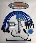 352-390-427-428 Crt08-60k-w-bl Crt Small Cap Ford Fe Hei Distributor Blue Coil Plug