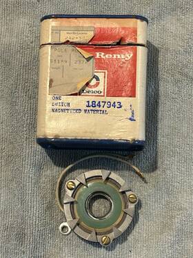 1847943 Delco Nos 1972-73 Pontiac Gto Trans Am Pole Piece And Plate For Unitized Distributor