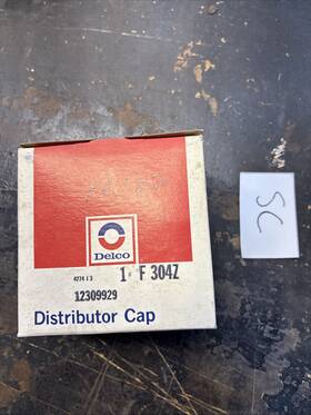 12309929 Delco F-304z Nos Oem Gm F304z Distributor Cap Vintage