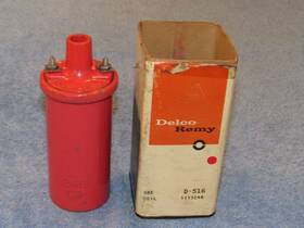 1115248 Delco Remy Nos 1967 1968 Uhv Ignition Coil Olds 442 W-30 Hurst H/o Pontiac Gto D-516