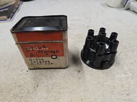1924248 Delco Remy Nos D306 Distributor Cap 1955-1962 Chevy Truck 6 Cyl