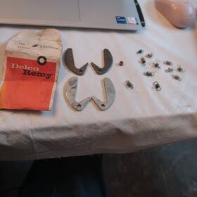 1965903 Delco Remy Nos Gm Distributor Advance Springs And Used Lot Of Weights