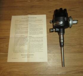647e Delco Remy Nos Distributor With Cap Rotor Directions In Original Box Model