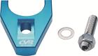 Dhb6bl Cvr Distributor Hold Down Bracket Billet Aluminum Blue 833077001492
