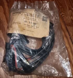 23346 Dowal Ignition Cable Set Nos Sealed West Germany Vw 1500 S 1600 T Tl