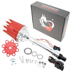 D83606m-df Dragon Fire Performance Marine Ready To Run Ignition Distributor For Chevy Gm V8 482 502 540