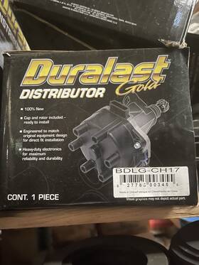 Bdlg-ch17 Duralast Brand New Gold Distributor Free Shipping